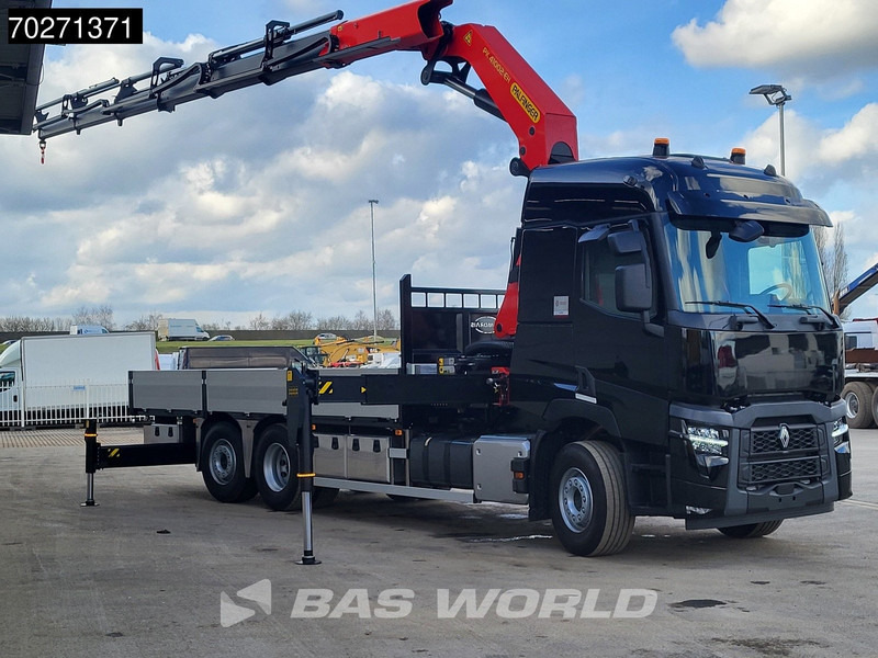 Renault C 480 6X2 NEW! Palfinger PK41002 EH Crane Kran ACC Euro 6 - 드롭사이드/ 플랫베드 트럭, 크레인 트럭 : 사진 3 Renault C 480 6X2 NEW! Palfinger PK41002 EH Crane Kran ACC Euro 6 - 드롭사이드/ 플랫베드 트럭, 크레인 트럭 : 사진 3