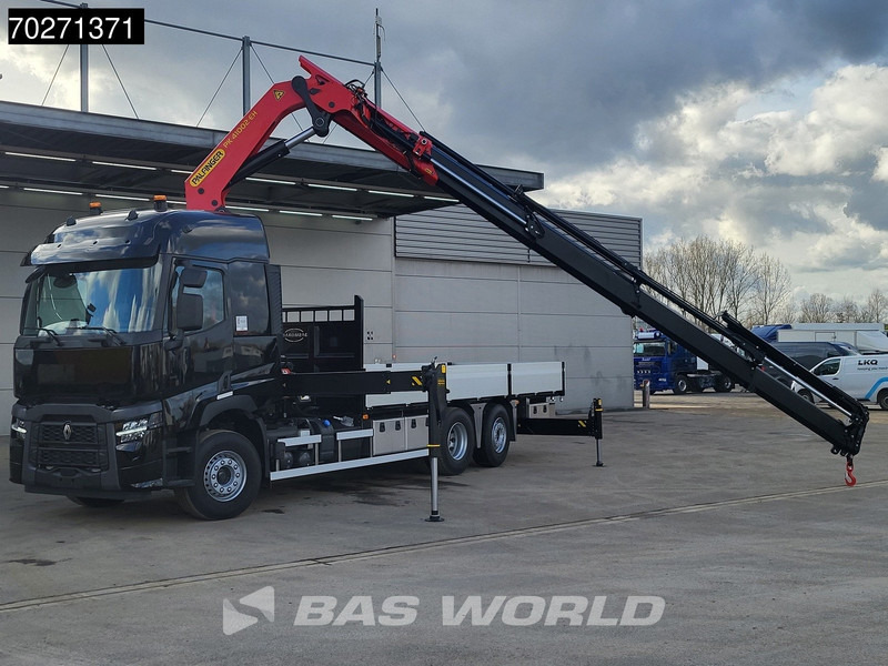 Renault C 480 6X2 NEW! Palfinger PK41002 EH Crane Kran ACC Euro 6 - 드롭사이드/ 플랫베드 트럭, 크레인 트럭 : 사진 5 Renault C 480 6X2 NEW! Palfinger PK41002 EH Crane Kran ACC Euro 6 - 드롭사이드/ 플랫베드 트럭, 크레인 트럭 : 사진 5