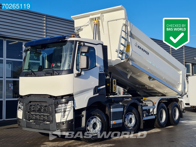 Renault C 480 8X4 NEW! 18m3 KH Kipper Big Axle Full steel OPTIBRAKE+ Euro 6 - 덤프트럭 : 사진 1 Renault C 480 8X4 NEW! 18m3 KH Kipper Big Axle Full steel OPTIBRAKE+ Euro 6 - 덤프트럭 : 사진 1