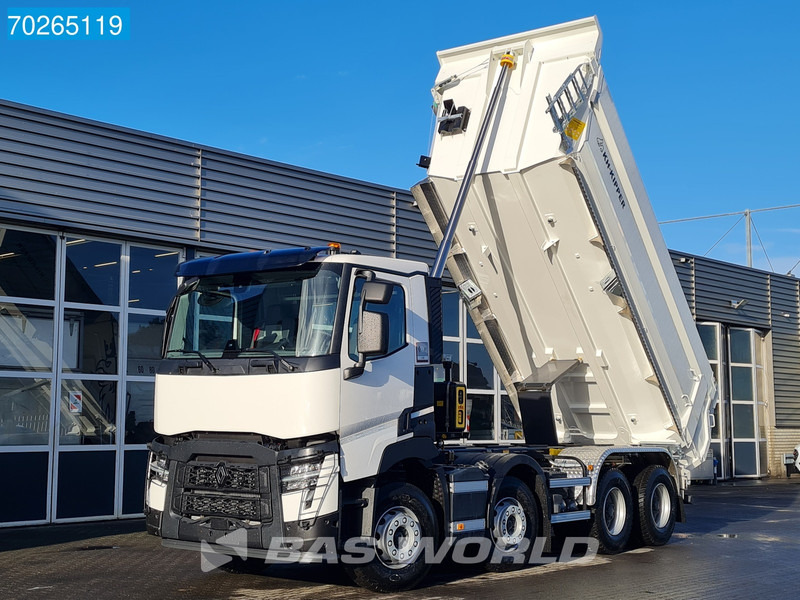 Renault C 480 8X4 NEW! 18m3 KH Kipper Big Axle Full steel OPTIBRAKE+ Euro 6 - 덤프트럭 : 사진 3 Renault C 480 8X4 NEW! 18m3 KH Kipper Big Axle Full steel OPTIBRAKE+ Euro 6 - 덤프트럭 : 사진 3