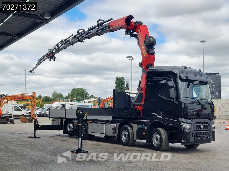 Renault C 520 8X2 Palfinger PK65002 SH Crane Jib Winch Lift+steering Axle Euro 6 - 드롭사이드/ 플랫베드 트럭, 크레인 트럭 : 사진 3 Renault C 520 8X2 Palfinger PK65002 SH Crane Jib Winch Lift+steering Axle Euro 6 - 드롭사이드/ 플랫베드 트럭, 크레인 트럭 : 사진 3