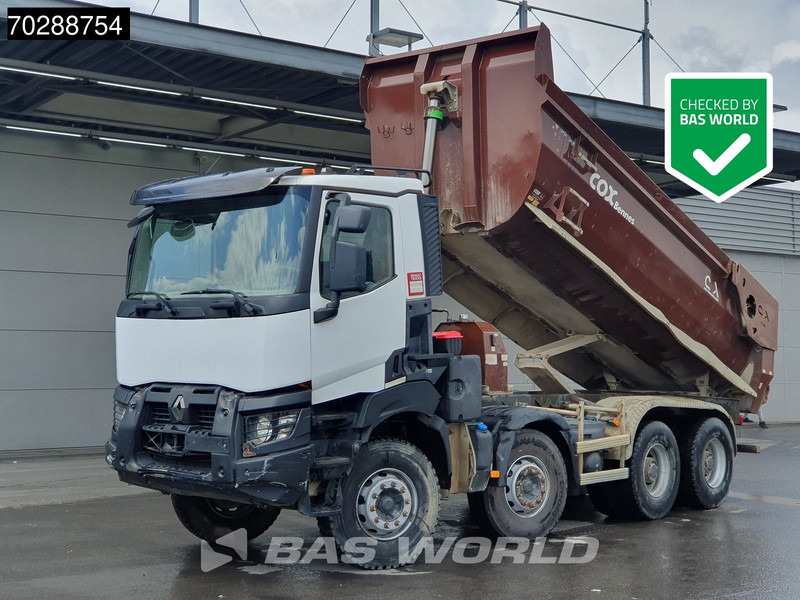 Renault K 440 8X4 18m3 Retarder Big-Axle Steelsuspension Automatic Euro 6 - 덤프트럭 : 사진 1 Renault K 440 8X4 18m3 Retarder Big-Axle Steelsuspension Automatic Euro 6 - 덤프트럭 : 사진 1