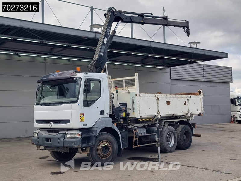 Renault Kerax 360 6X4 Hiab 144 B-2 Hiduo Kran Manual Big-Axle Steelsuspension Euro 3 - 덤프트럭, 크레인 트럭 : 사진 1 Renault Kerax 360 6X4 Hiab 144 B-2 Hiduo Kran Manual Big-Axle Steelsuspension Euro 3 - 덤프트럭, 크레인 트럭 : 사진 1