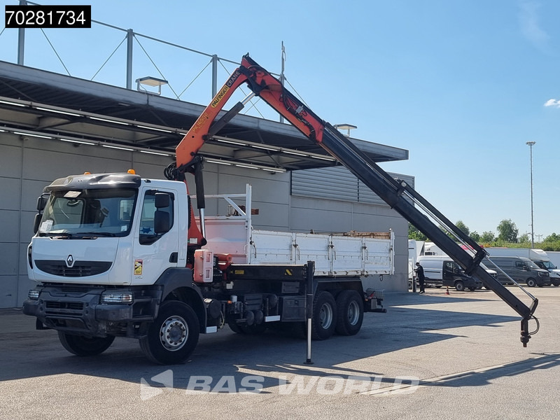 Renault Kerax 370 6X4 Palfinger PK16502 Kran Crane Big-Axle Steel suspension Euro 4 - 덤프트럭, 크레인 트럭 : 사진 5 Renault Kerax 370 6X4 Palfinger PK16502 Kran Crane Big-Axle Steel suspension Euro 4 - 덤프트럭, 크레인 트럭 : 사진 5