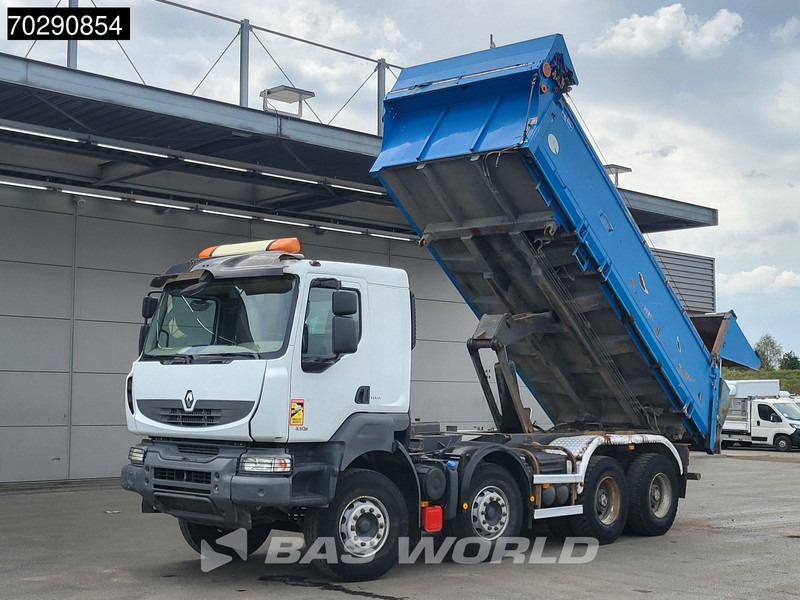 Renault Kerax 430 8X4 15m3 Forez Bennes Tipper 3-sides Steelsuspension Big-Axle Automatic Euro 5 - 덤프트럭 : 사진 3 Renault Kerax 430 8X4 15m3 Forez Bennes Tipper 3-sides Steelsuspension Big-Axle Automatic Euro 5 - 덤프트럭 : 사진 3