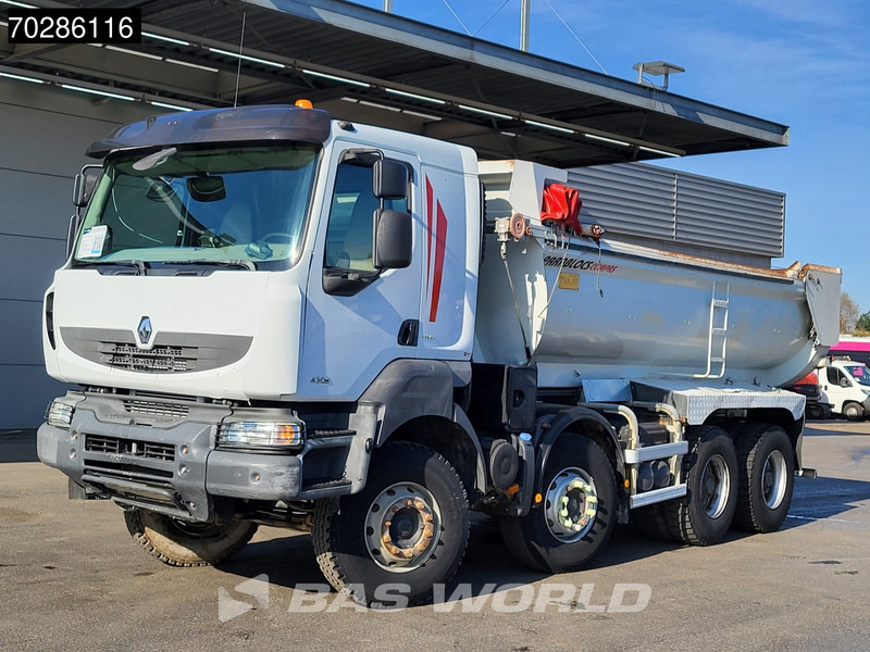 Renault Kerax 430 8X4 16m3 tipper Retarder Big-Axle steel suspension automatic Euro 5 - 덤프트럭 : 사진 5 Renault Kerax 430 8X4 16m3 tipper Retarder Big-Axle steel suspension automatic Euro 5 - 덤프트럭 : 사진 5