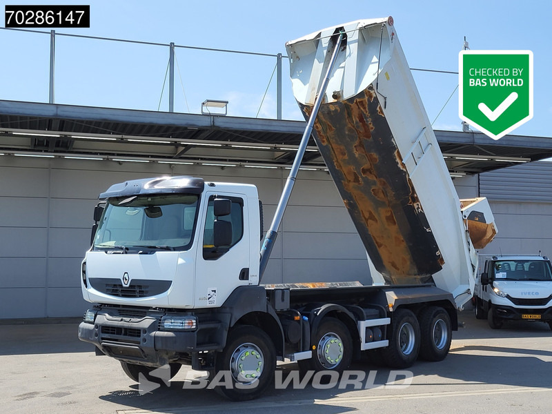 Renault Kerax 460 8X4 17m3 tipper Automatic Big-Axle Retarder Steel suspension Euro 5 - 덤프트럭 : 사진 1 Renault Kerax 460 8X4 17m3 tipper Automatic Big-Axle Retarder Steel suspension Euro 5 - 덤프트럭 : 사진 1
