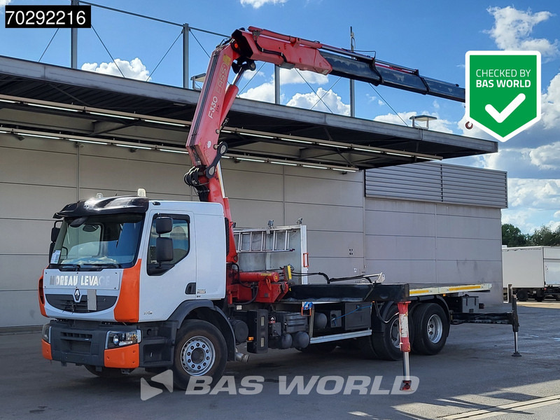 Renault Premium 370 6X2 Fassi F330B.23 Kran Crane Manual Big-Axle Lift-Axle Euro 4 - 드롭사이드/ 플랫베드 트럭, 크레인 트럭 : 사진 1 Renault Premium 370 6X2 Fassi F330B.23 Kran Crane Manual Big-Axle Lift-Axle Euro 4 - 드롭사이드/ 플랫베드 트럭, 크레인 트럭 : 사진 1