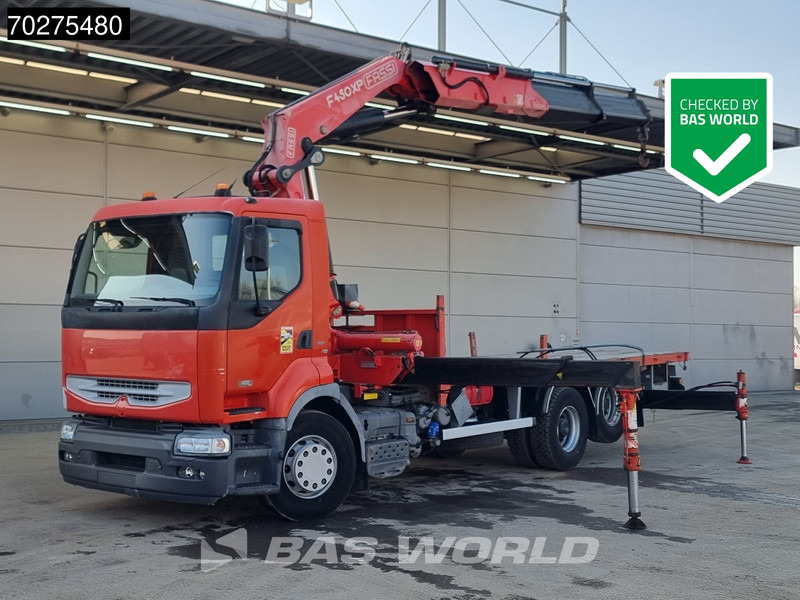 Renault Premium 420 6X2 Fassi F450AXP.22 Kran Crane Lift-axle Manual Euro 3 - 드롭사이드/ 플랫베드 트럭, 크레인 트럭 : 사진 1 Renault Premium 420 6X2 Fassi F450AXP.22 Kran Crane Lift-axle Manual Euro 3 - 드롭사이드/ 플랫베드 트럭, 크레인 트럭 : 사진 1