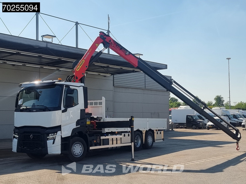 Renault T 440 6X2 2024 NL reg. possible Palfinger PK24.001 SLD Crane Lift+Lenkasche Euro 6 - 드롭사이드/ 플랫베드 트럭, 크레인 트럭 : 사진 3 Renault T 440 6X2 2024 NL reg. possible Palfinger PK24.001 SLD Crane Lift+Lenkasche Euro 6 - 드롭사이드/ 플랫베드 트럭, 크레인 트럭 : 사진 3
