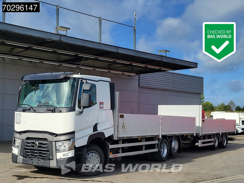 Renault T 440 6X2 750cm box Lift-Axle Automatic ADR Euro 6 - 드롭사이드/ 플랫베드 트럭 : 사진 1 Renault T 440 6X2 750cm box Lift-Axle Automatic ADR Euro 6 - 드롭사이드/ 플랫베드 트럭 : 사진 1