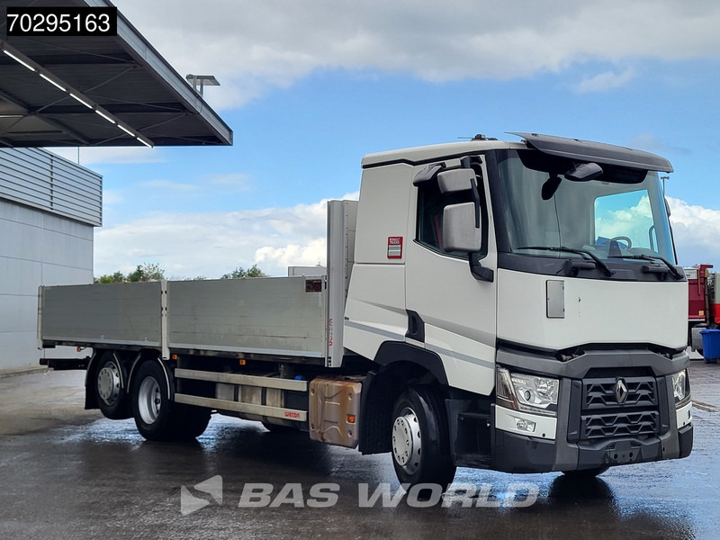 Renault T 440 6X2 750cm open box ADR Automatic Lift-Axle Euro 6 - 드롭사이드/ 플랫베드 트럭 : 사진 3 Renault T 440 6X2 750cm open box ADR Automatic Lift-Axle Euro 6 - 드롭사이드/ 플랫베드 트럭 : 사진 3