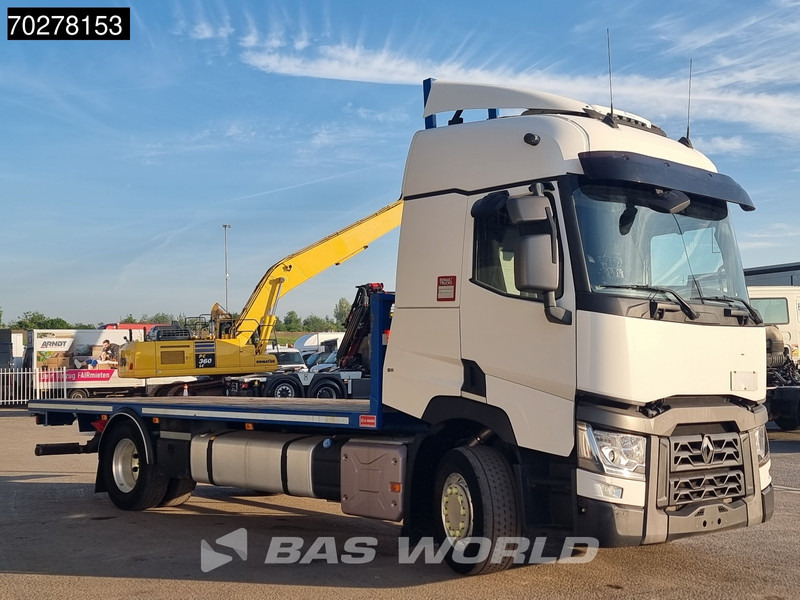 Renault T 460 4X2 19tonner Automatic Hartholz-Boden Standklima Euro 6 - 드롭사이드/ 플랫베드 트럭 : 사진 3 Renault T 460 4X2 19tonner Automatic Hartholz-Boden Standklima Euro 6 - 드롭사이드/ 플랫베드 트럭 : 사진 3