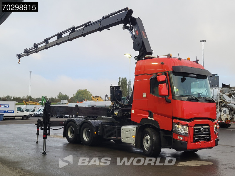 Renault T 520 6X4 Hiab 477E-7 HIDUO Crane Kran Big-Axle Euro 6 - 트랙터 유닛 : 사진 3 Renault T 520 6X4 Hiab 477E-7 HIDUO Crane Kran Big-Axle Euro 6 - 트랙터 유닛 : 사진 3