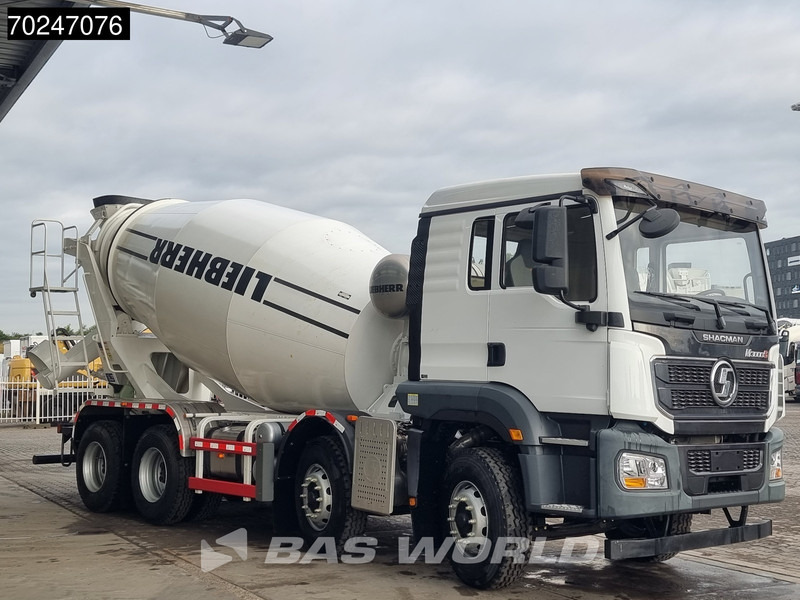 SHACMAN 8x4 EURO 6 8X4 NEW! 8m3 Liebherr Mixer Big-Axle Steel Suspension - 콘크리트 믹서 트럭 : 사진 3 SHACMAN 8x4 EURO 6 8X4 NEW! 8m3 Liebherr Mixer Big-Axle Steel Suspension - 콘크리트 믹서 트럭 : 사진 3