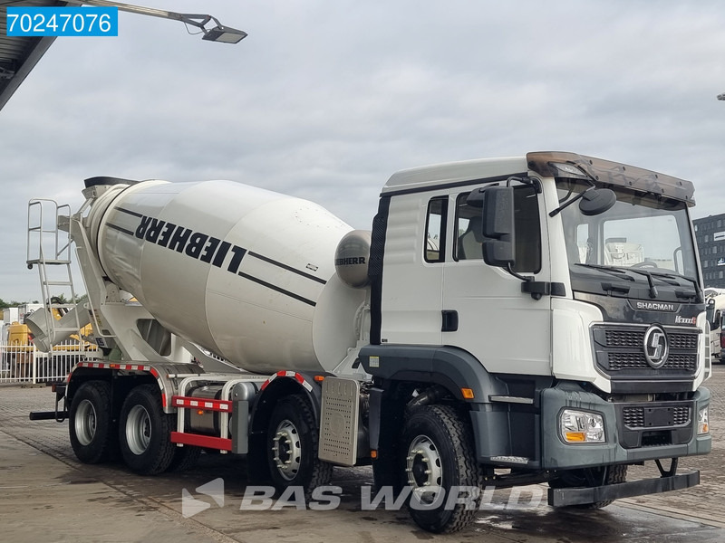SHACMAN 8x4 EURO 6 8X4 NEW! 8m3 Liebherr Mixer Big-Axle Steel Suspension - 콘크리트 믹서 트럭 : 사진 3 SHACMAN 8x4 EURO 6 8X4 NEW! 8m3 Liebherr Mixer Big-Axle Steel Suspension - 콘크리트 믹서 트럭 : 사진 3