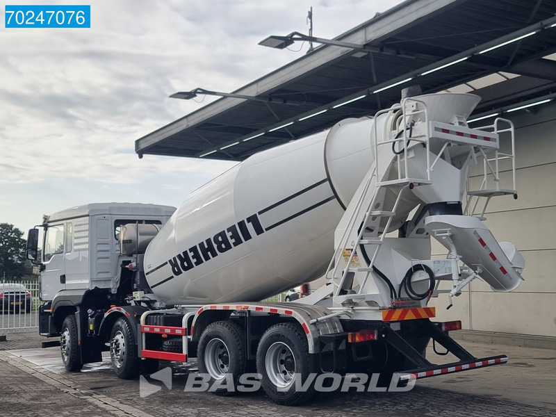 SHACMAN 8x4 EURO 6 8X4 NEW! 8m3 Liebherr Mixer Big-Axle Steel Suspension - 콘크리트 믹서 트럭 : 사진 2 SHACMAN 8x4 EURO 6 8X4 NEW! 8m3 Liebherr Mixer Big-Axle Steel Suspension - 콘크리트 믹서 트럭 : 사진 2