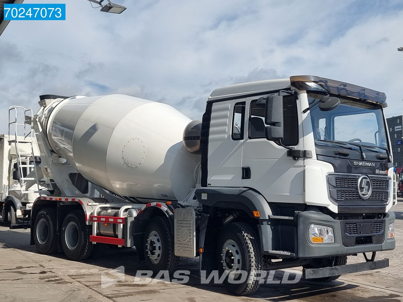 SHACMAN M3000 S 8X4 8m3 Liebherr mixer Manual Big-Axle Steelsuspension - 콘크리트 믹서 트럭 : 사진 3 SHACMAN M3000 S 8X4 8m3 Liebherr mixer Manual Big-Axle Steelsuspension - 콘크리트 믹서 트럭 : 사진 3