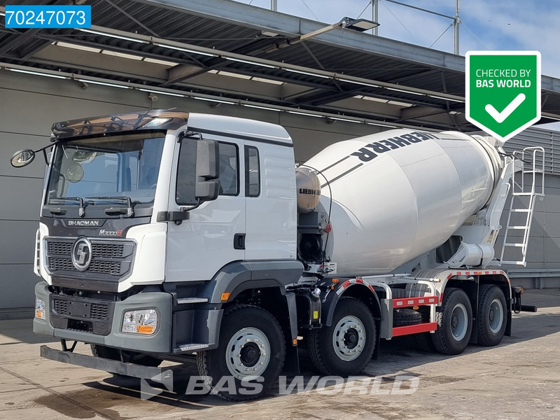 SHACMAN M3000 S 8X4 8m3 Liebherr mixer Manual Big-Axle Steelsuspension - 콘크리트 믹서 트럭 : 사진 1 SHACMAN M3000 S 8X4 8m3 Liebherr mixer Manual Big-Axle Steelsuspension - 콘크리트 믹서 트럭 : 사진 1