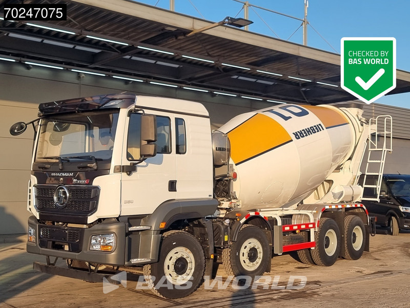 SHACMAN M3000 S 8X4 NEW! 8m3 Liebherr Mixer Big-Axle Steelsuspension - 콘크리트 믹서 트럭 : 사진 1 SHACMAN M3000 S 8X4 NEW! 8m3 Liebherr Mixer Big-Axle Steelsuspension - 콘크리트 믹서 트럭 : 사진 1
