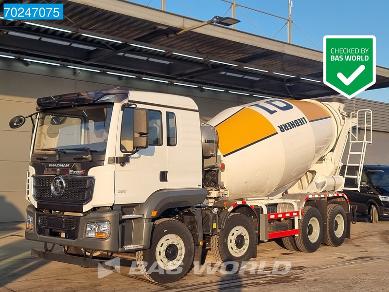 SHACMAN M3000 S 8X4 NEW! 8m3 Liebherr Mixer Big-Axle Steelsuspension - 콘크리트 믹서 트럭 : 사진 1 SHACMAN M3000 S 8X4 NEW! 8m3 Liebherr Mixer Big-Axle Steelsuspension - 콘크리트 믹서 트럭 : 사진 1