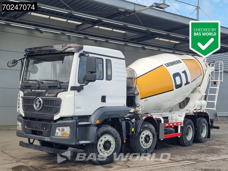SHACMAN M3000 S 8X4 NEW! 8m3 Liebherr Mixer Big-Axle Steelsuspension - 콘크리트 믹서 트럭 : 사진 1 SHACMAN M3000 S 8X4 NEW! 8m3 Liebherr Mixer Big-Axle Steelsuspension - 콘크리트 믹서 트럭 : 사진 1