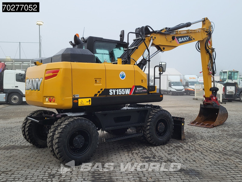 Sany SY155 W - 휠 굴삭기 : 사진 5 Sany SY155 W - 휠 굴삭기 : 사진 5