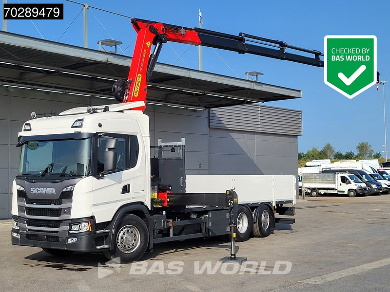Scania G410 6X2 New! Palfinger PK24.001 SLD 5 Crane Kran Retarder Lift+Steering Axle LED ACC - 드롭사이드/ 플랫베드 트럭, 크레인 트럭 : 사진 1 Scania G410 6X2 New! Palfinger PK24.001 SLD 5 Crane Kran Retarder Lift+Steering Axle LED ACC - 드롭사이드/ 플랫베드 트럭, 크레인 트럭 : 사진 1