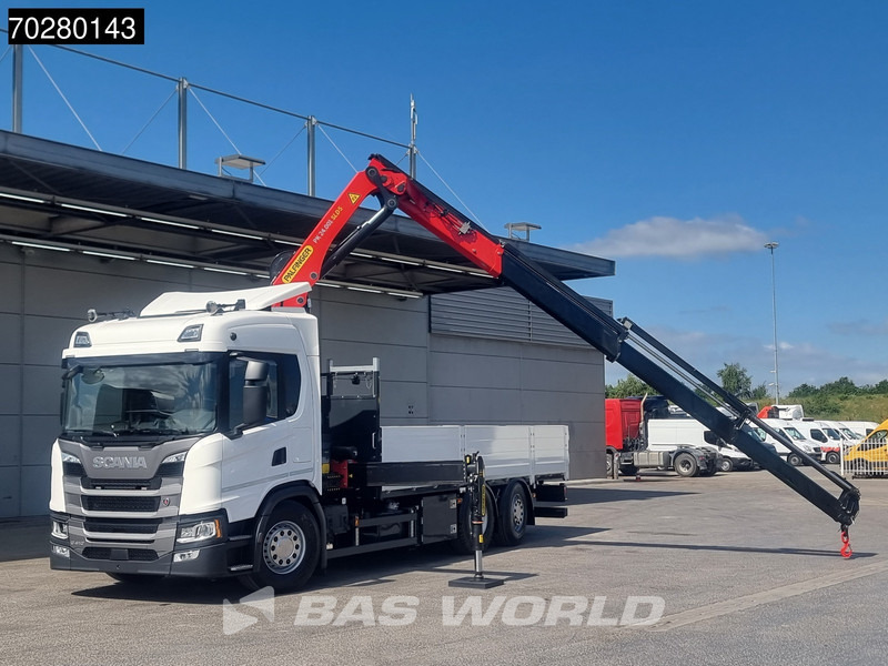 Scania G410 6X2 Palfinger PK24.001 SLD 5 Kran Crane Retarder Lift+Lenkachse Euro 6 - 드롭사이드/ 플랫베드 트럭, 크레인 트럭 : 사진 5 Scania G410 6X2 Palfinger PK24.001 SLD 5 Kran Crane Retarder Lift+Lenkachse Euro 6 - 드롭사이드/ 플랫베드 트럭, 크레인 트럭 : 사진 5
