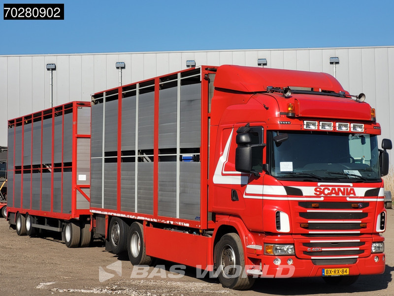 Scania G420 6X2 Cattle transport combi Liftable floor Lift-Asche Euro 5 - 박스 트럭 : 사진 3 Scania G420 6X2 Cattle transport combi Liftable floor Lift-Asche Euro 5 - 박스 트럭 : 사진 3