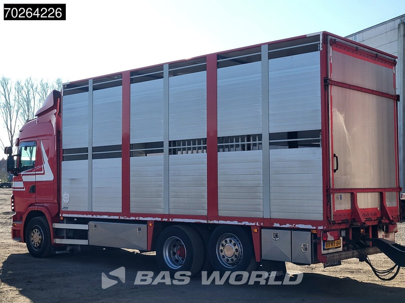 Scania G420 6X2 Van Dijk Cattle transport Liftable floor Lift-Asche Euro 5 - 박스 트럭 : 사진 2 Scania G420 6X2 Van Dijk Cattle transport Liftable floor Lift-Asche Euro 5 - 박스 트럭 : 사진 2