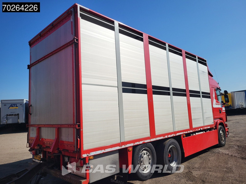 Scania G420 6X2 Van Dijk Cattle transport Liftable floor Lift-Asche Euro 5 - 박스 트럭 : 사진 3 Scania G420 6X2 Van Dijk Cattle transport Liftable floor Lift-Asche Euro 5 - 박스 트럭 : 사진 3