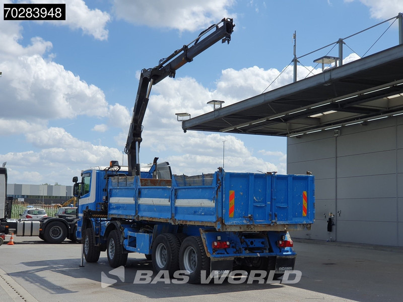 Scania G420 8X4 15m3 tipper Hiab 144 Crane Steelsuspension Manual Big-Axle Euro 3 - 덤프트럭, 크레인 트럭 : 사진 2 Scania G420 8X4 15m3 tipper Hiab 144 Crane Steelsuspension Manual Big-Axle Euro 3 - 덤프트럭, 크레인 트럭 : 사진 2