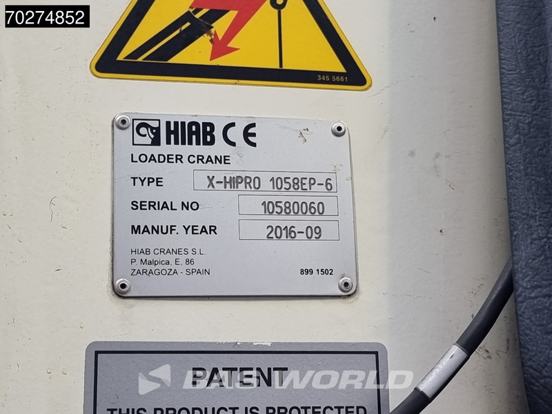 드롭사이드/ 플랫베드 트럭, 크레인 트럭 Scania G450 8X2 NL-Truck Hiab X-HIPRO 1058EP-6 Kran Front stab Retarder Euro 6 : 사진 11
