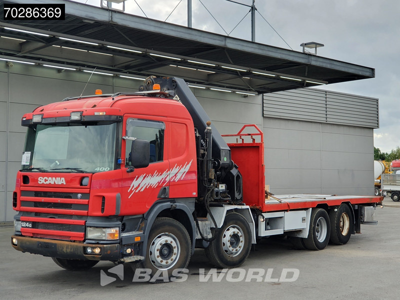 Scania P124 P 8X2 HIAB 477EP-5 HIPRO 2013 year Kran Crane Lift Axle Manual Euro 2 - 드롭사이드/ 플랫베드 트럭, 크레인 트럭 : 사진 5 Scania P124 P 8X2 HIAB 477EP-5 HIPRO 2013 year Kran Crane Lift Axle Manual Euro 2 - 드롭사이드/ 플랫베드 트럭, 크레인 트럭 : 사진 5