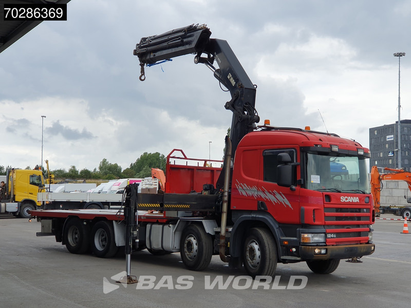 Scania P124 P 8X2 HIAB 477EP-5 HIPRO 2013 year Kran Crane Lift Axle Manual Euro 2 - 드롭사이드/ 플랫베드 트럭, 크레인 트럭 : 사진 3 Scania P124 P 8X2 HIAB 477EP-5 HIPRO 2013 year Kran Crane Lift Axle Manual Euro 2 - 드롭사이드/ 플랫베드 트럭, 크레인 트럭 : 사진 3