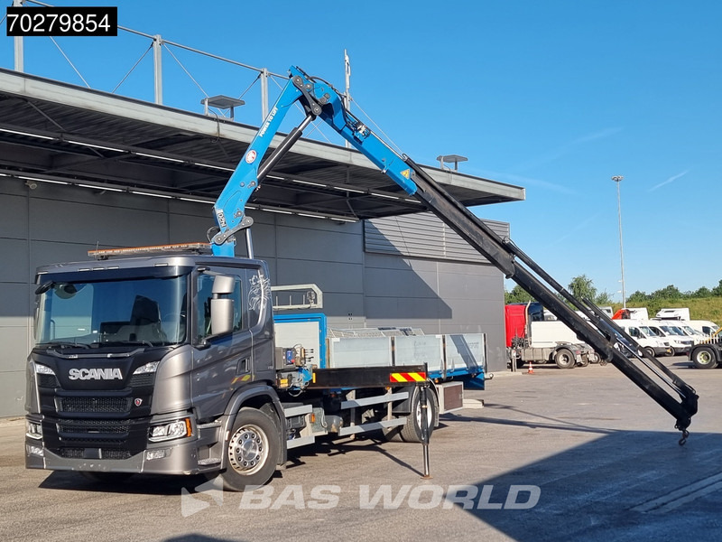 Scania P280 4X2 HMF 1420K-RC Kran Crane Automatic Euro 6 - 드롭사이드/ 플랫베드 트럭, 크레인 트럭 : 사진 5 Scania P280 4X2 HMF 1420K-RC Kran Crane Automatic Euro 6 - 드롭사이드/ 플랫베드 트럭, 크레인 트럭 : 사진 5