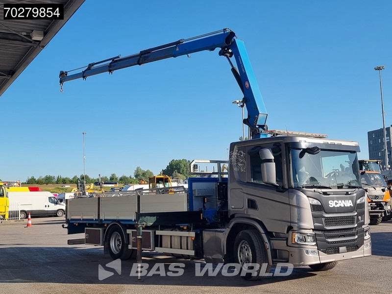 Scania P280 4X2 HMF 1420K-RC Kran Crane Automatic Euro 6 - 드롭사이드/ 플랫베드 트럭, 크레인 트럭 : 사진 3 Scania P280 4X2 HMF 1420K-RC Kran Crane Automatic Euro 6 - 드롭사이드/ 플랫베드 트럭, 크레인 트럭 : 사진 3