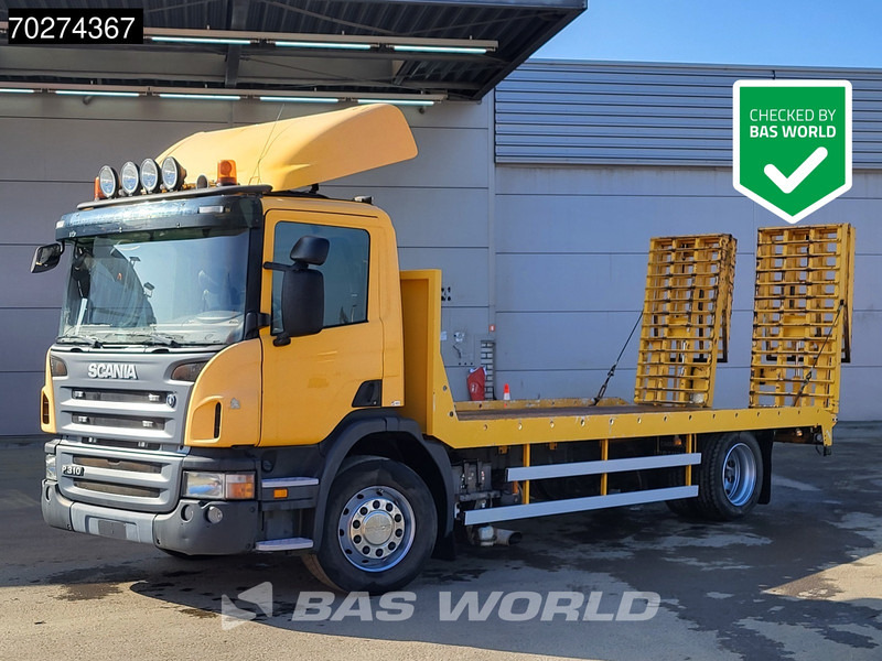 Scania P310 4X2 Machine transporter Manual Hydraulik Ramps Euro 4 - 자동 운반 장치 트럭 : 사진 1 Scania P310 4X2 Machine transporter Manual Hydraulik Ramps Euro 4 - 자동 운반 장치 트럭 : 사진 1
