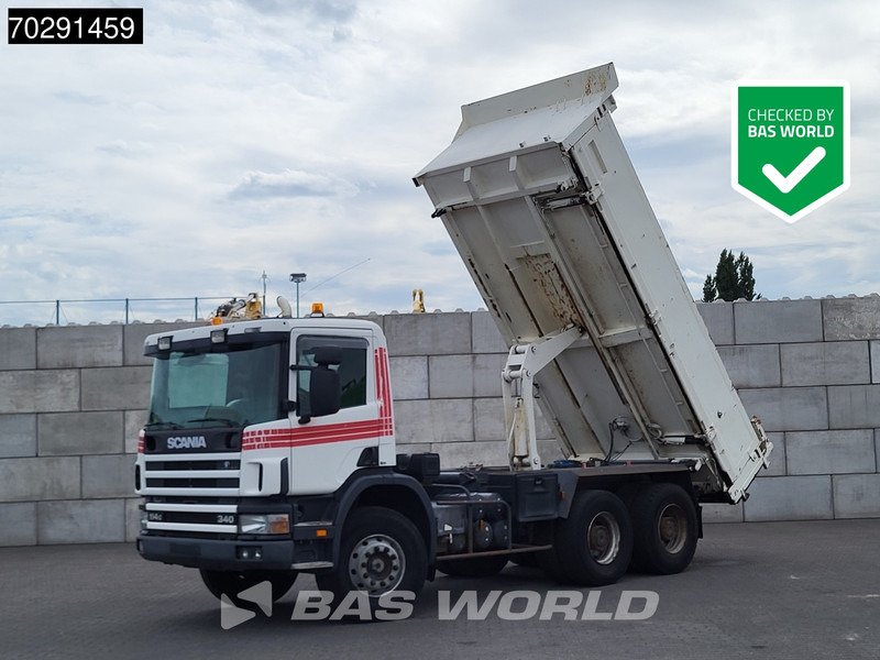 Scania P340 6X4 2 side11m3 Bennes Tipper Big-Axle Steelsuspension Manual Euro 3 - 덤프트럭 : 사진 1 Scania P340 6X4 2 side11m3 Bennes Tipper Big-Axle Steelsuspension Manual Euro 3 - 덤프트럭 : 사진 1