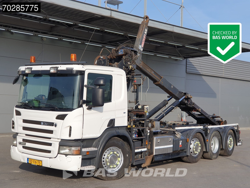 Scania P360 8X2 NL-Truck 21 Tonnes HIAB Hydrauliek Lift-Lenkachse Euro 5 - 후크 리프트 트럭, 크레인 트럭 : 사진 1 Scania P360 8X2 NL-Truck 21 Tonnes HIAB Hydrauliek Lift-Lenkachse Euro 5 - 후크 리프트 트럭, 크레인 트럭 : 사진 1