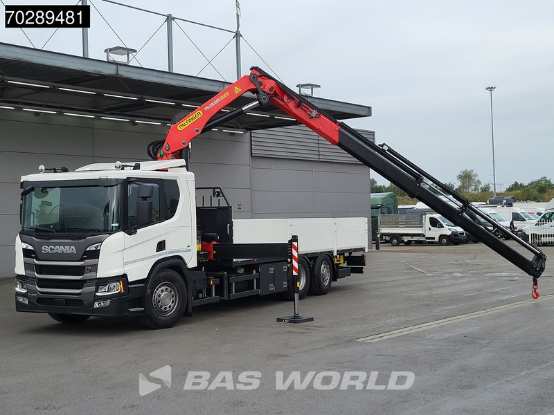 Scania P410 6X2 NEW! Palfinger PK24-001 SLD 5 Kran Crane Retarder Lift+steering axle - 드롭사이드/ 플랫베드 트럭, 크레인 트럭 : 사진 3 Scania P410 6X2 NEW! Palfinger PK24-001 SLD 5 Kran Crane Retarder Lift+steering axle - 드롭사이드/ 플랫베드 트럭, 크레인 트럭 : 사진 3