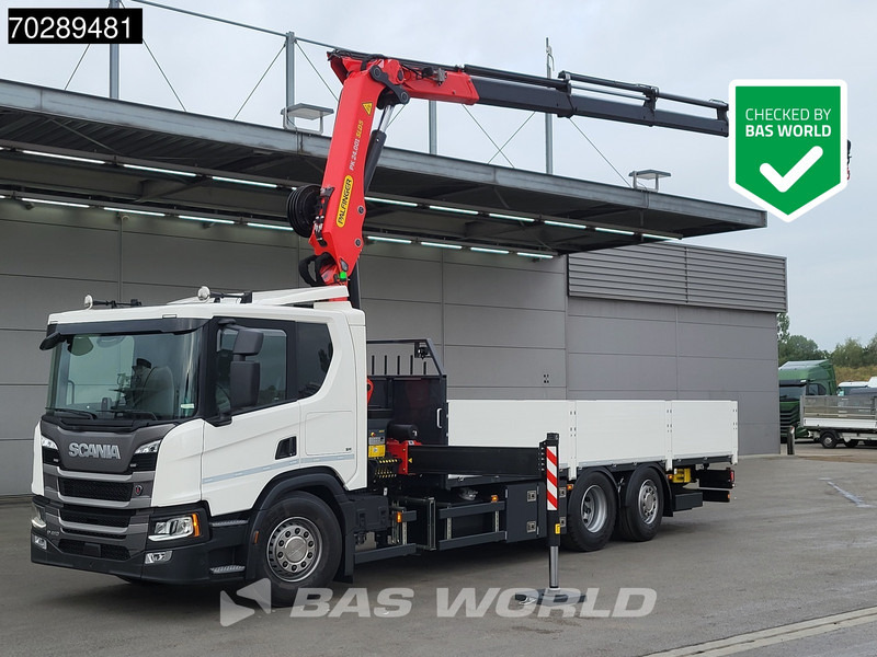 Scania P410 6X2 NEW! Palfinger PK24-001 SLD 5 Kran Crane Retarder Lift+steering axle - 드롭사이드/ 플랫베드 트럭, 크레인 트럭 : 사진 1 Scania P410 6X2 NEW! Palfinger PK24-001 SLD 5 Kran Crane Retarder Lift+steering axle - 드롭사이드/ 플랫베드 트럭, 크레인 트럭 : 사진 1