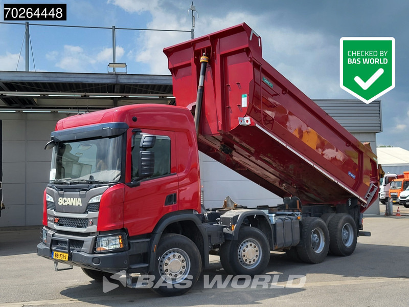 Scania P410 8X4 19m3 Big-Axle Steelsuspension Euro 6 - 덤프트럭 : 사진 1 Scania P410 8X4 19m3 Big-Axle Steelsuspension Euro 6 - 덤프트럭 : 사진 1