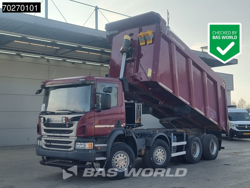 Scania P410 8X4 28m3 KH Kipper Big-Axle Steel suspension Euro 6 - 덤프트럭 : 사진 1 Scania P410 8X4 28m3 KH Kipper Big-Axle Steel suspension Euro 6 - 덤프트럭 : 사진 1