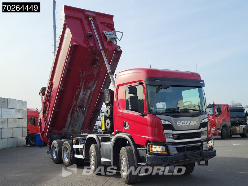 Scania P410 8X4 Big-Axle Steelsuspension Euro 6 - 덤프트럭 : 사진 5 Scania P410 8X4 Big-Axle Steelsuspension Euro 6 - 덤프트럭 : 사진 5