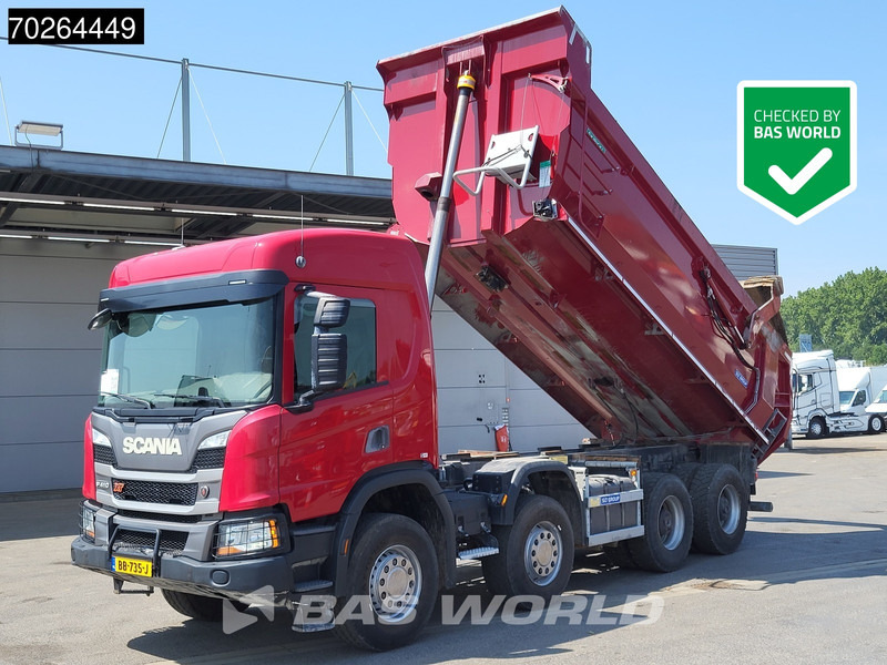 Scania P410 8X4 Big-Axle Steelsuspension Euro 6 - 덤프트럭 : 사진 1 Scania P410 8X4 Big-Axle Steelsuspension Euro 6 - 덤프트럭 : 사진 1
