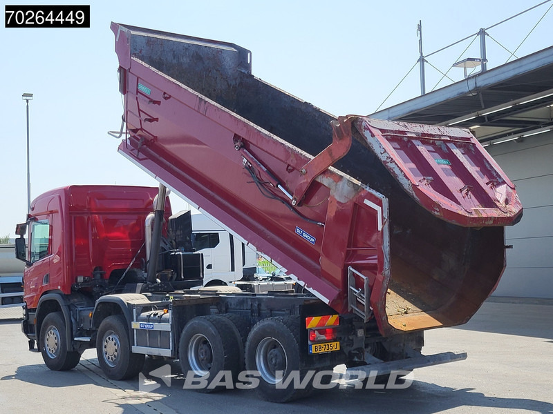 Scania P410 8X4 Big-Axle Steelsuspension Euro 6 - 덤프트럭 : 사진 2 Scania P410 8X4 Big-Axle Steelsuspension Euro 6 - 덤프트럭 : 사진 2