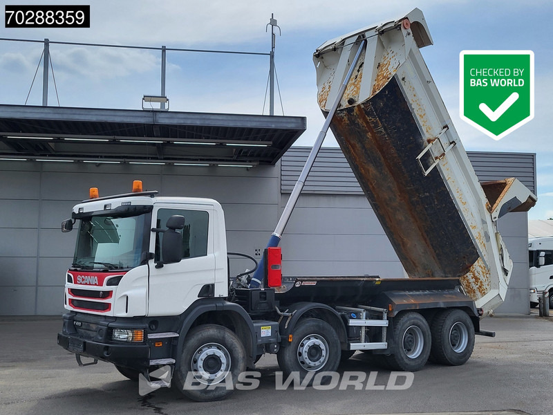 Scania P410 P 8X4 Retarder Steel Suspension Manual Big-Axle Euro 6 - 덤프트럭 : 사진 1 Scania P410 P 8X4 Retarder Steel Suspension Manual Big-Axle Euro 6 - 덤프트럭 : 사진 1