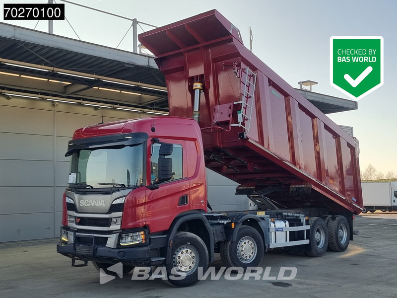 Scania P450 8X4 32m3 Euro 6 Steelsuspension Big-Axle - 덤프트럭 : 사진 1 Scania P450 8X4 32m3 Euro 6 Steelsuspension Big-Axle - 덤프트럭 : 사진 1